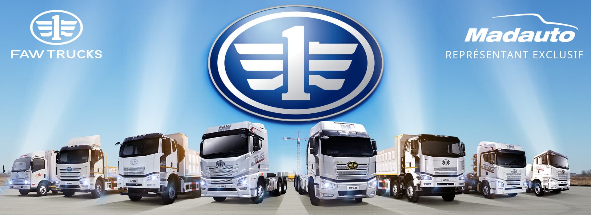 FAW Trucks Banner