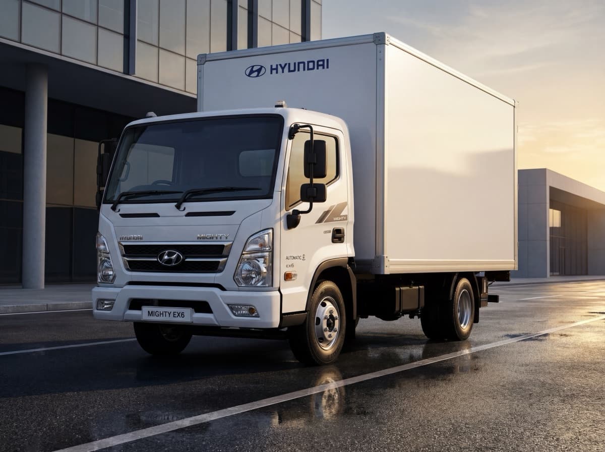 Hyundai Mighty EX6 Fourgon