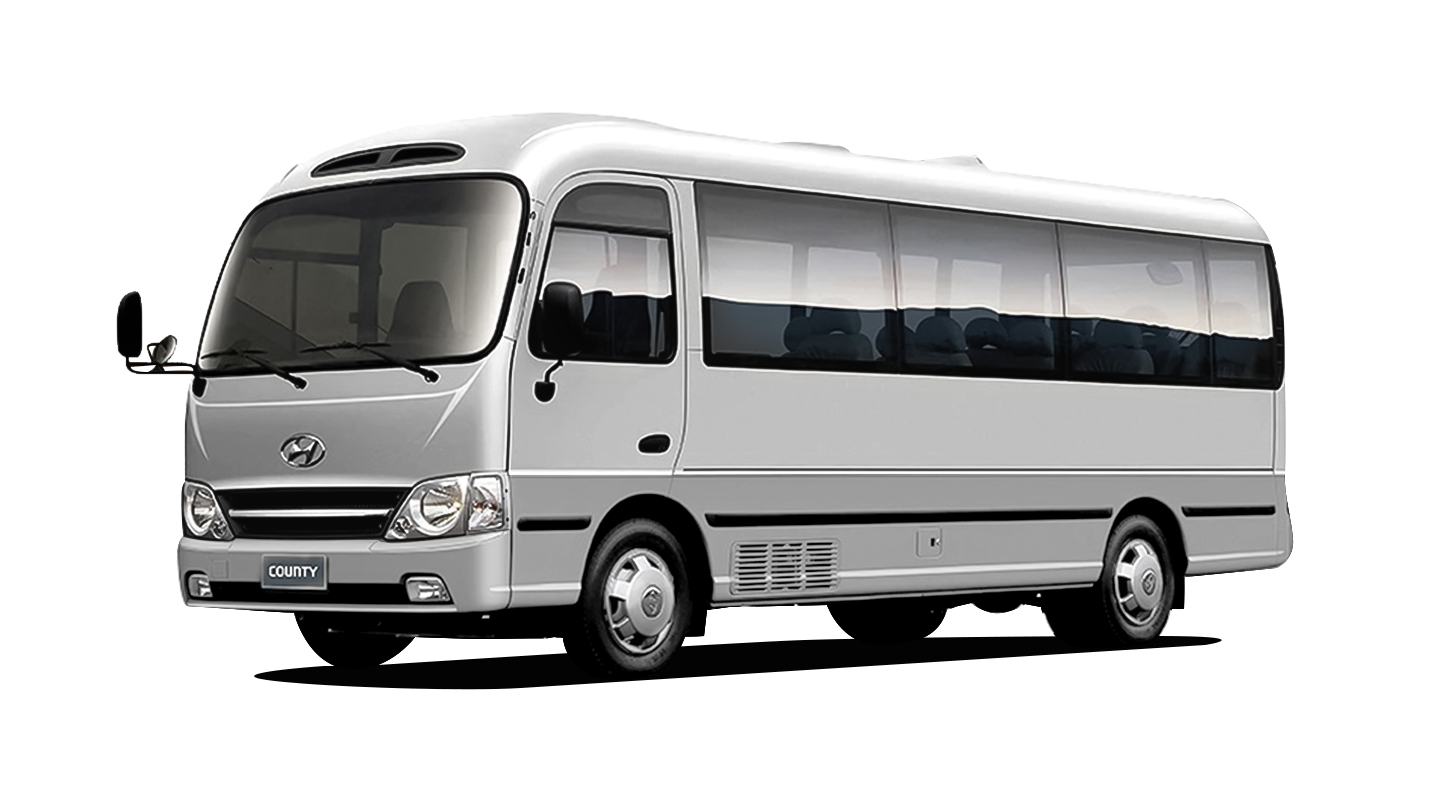 Hyundai County Bus, un design futuriste et unique